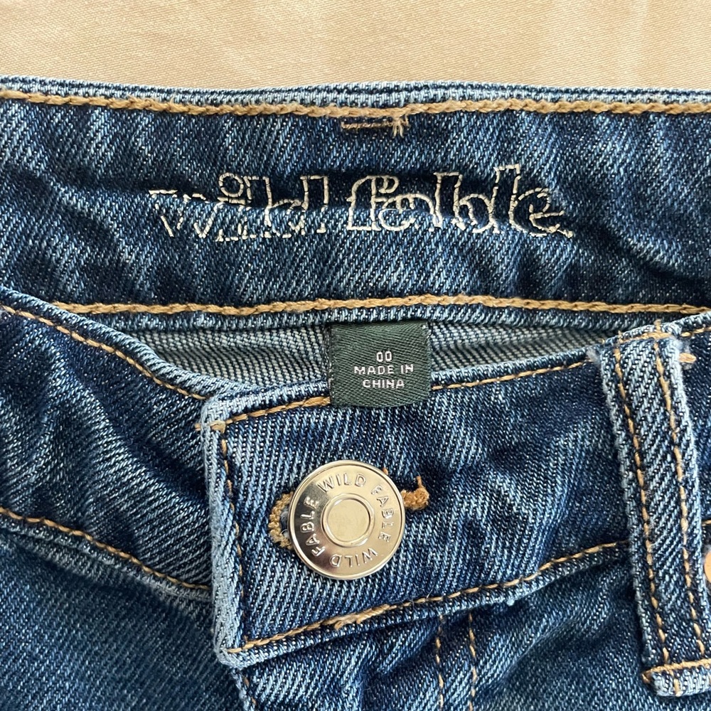 Wild fable jeans from target